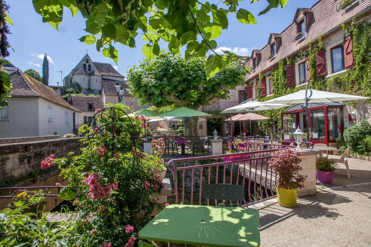 Logis Hotels - Auberge De L'Ile - Hotel 3 Etoiles Et Restaurant Creysse  المظهر الخارجي الصورة